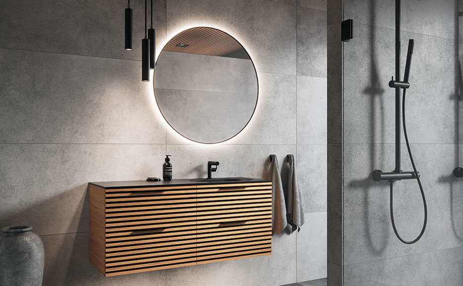 Macro Design Crown Kommod & Spegel till badrummet